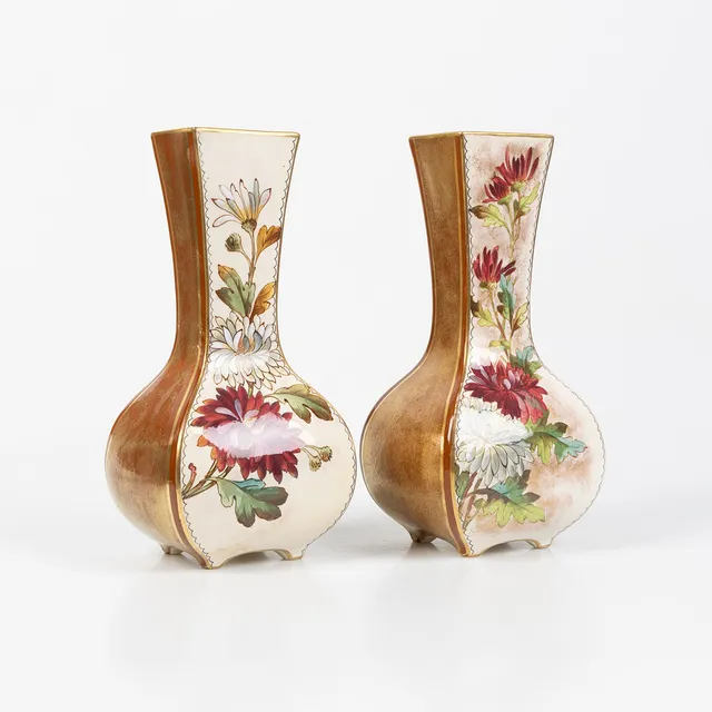 VASER, ett par, England, 1800-talets slut.