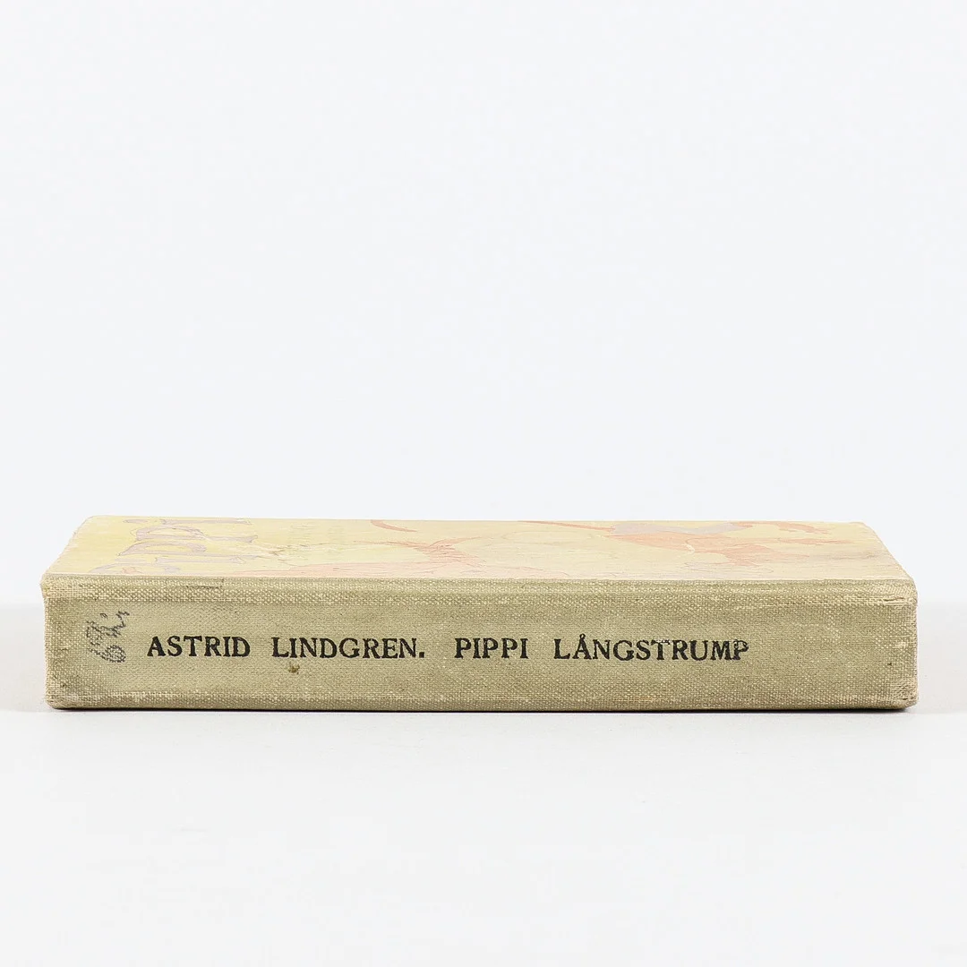 ASTRID LINDGREN, "Pippi Långstrump", 1945. — Books — Karlstad Hammarö Auktionsverk