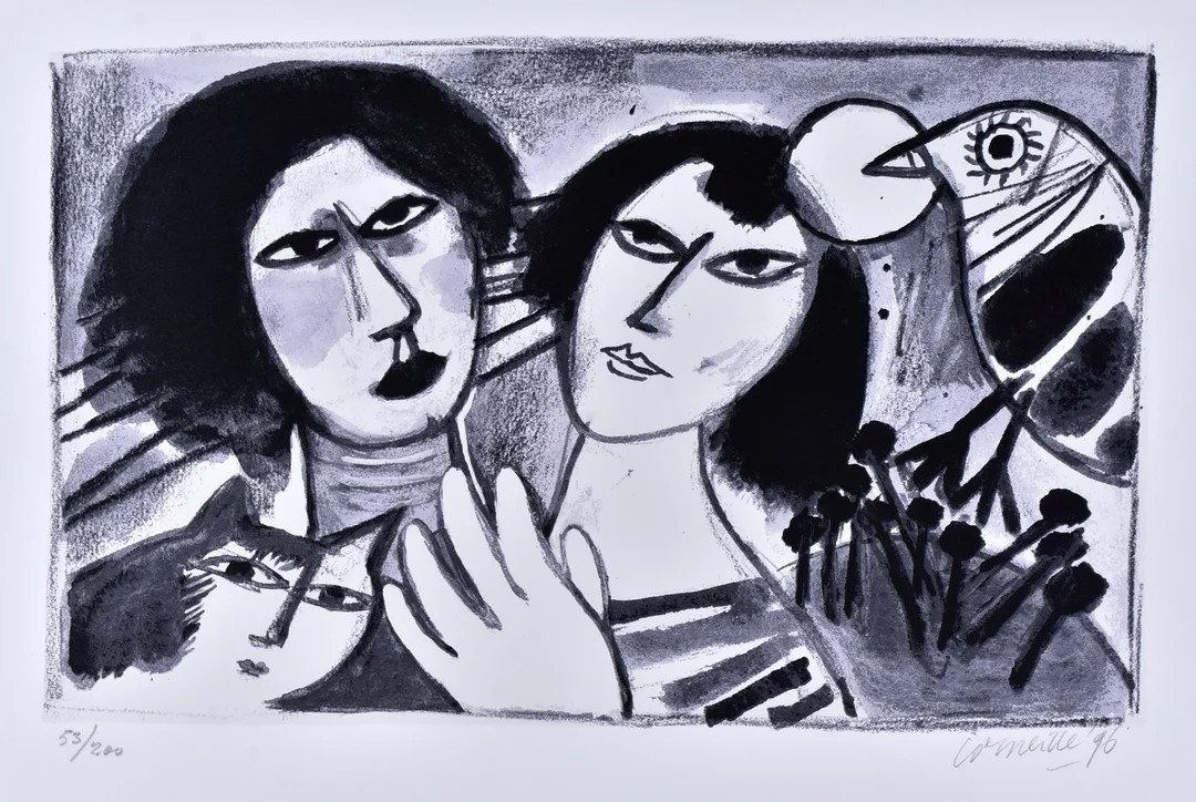BEVERLOO CORNEILLE. Litografi. — Engravings & Prints — Halmstads Auktionskammare