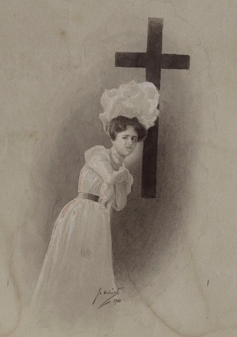 JOSEP CABRINETTY. Illustration. — Drawings — Balclis