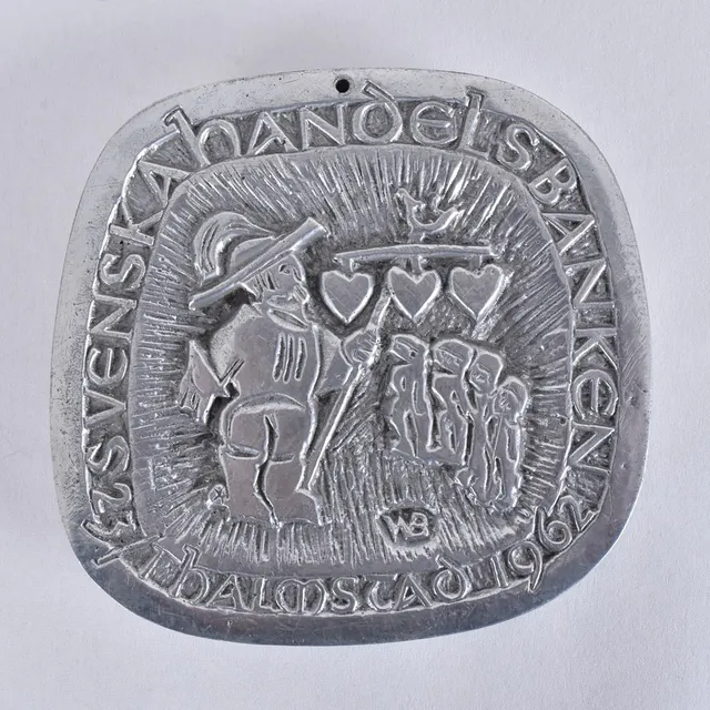 WALTER BENGTSSON. relief, aluminium.
