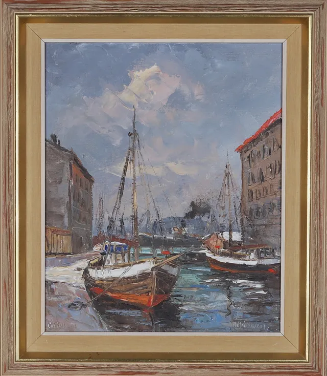 KURT HEINONEN. olja på duk, signerad.