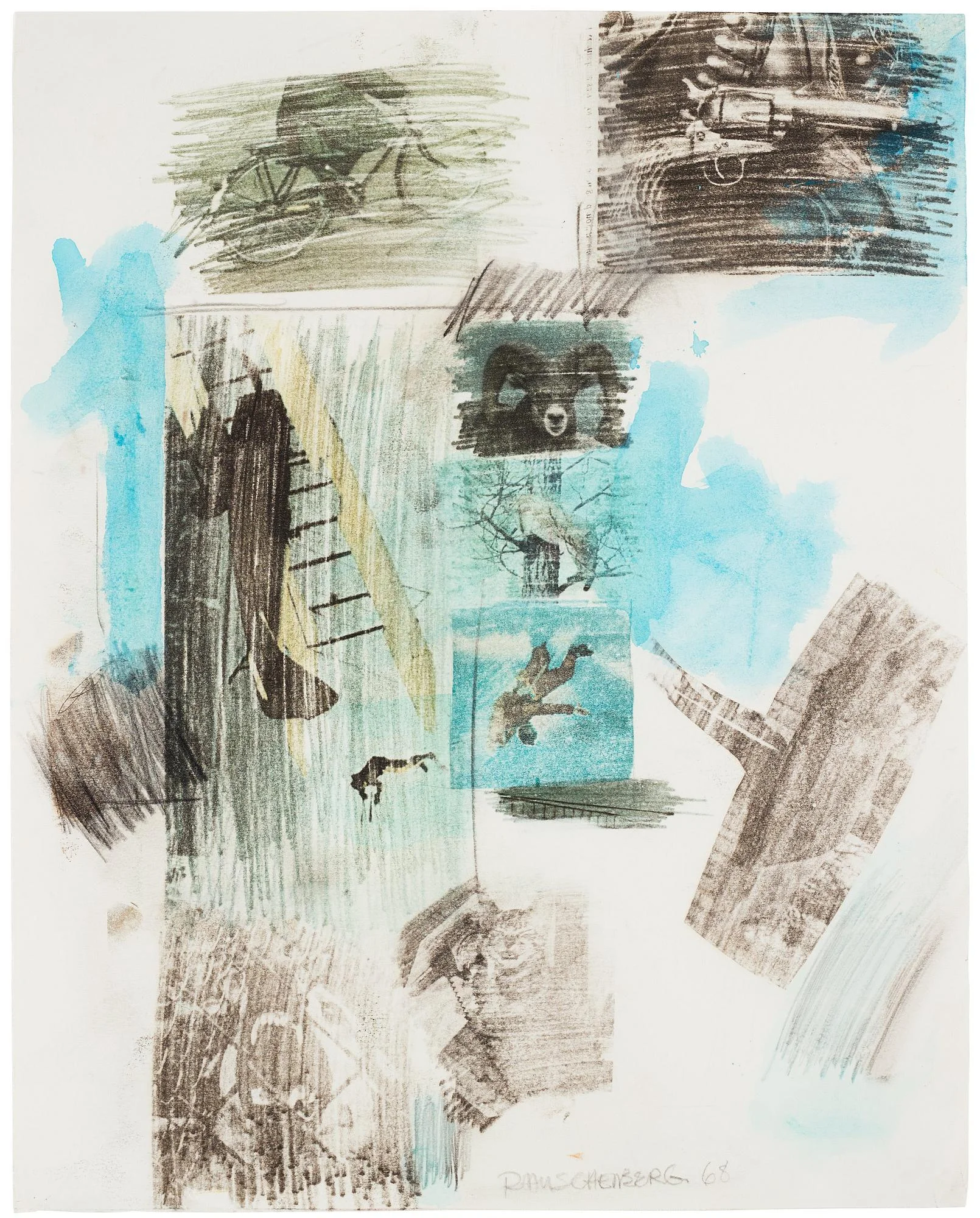 Robert Rauschenberg, "Untitled". — Bukowskis