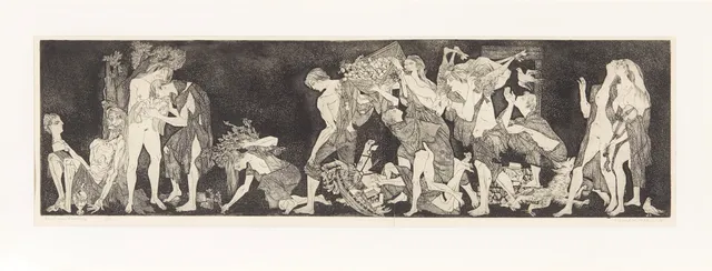 Winge, Sigurd — "Frise II" 1955