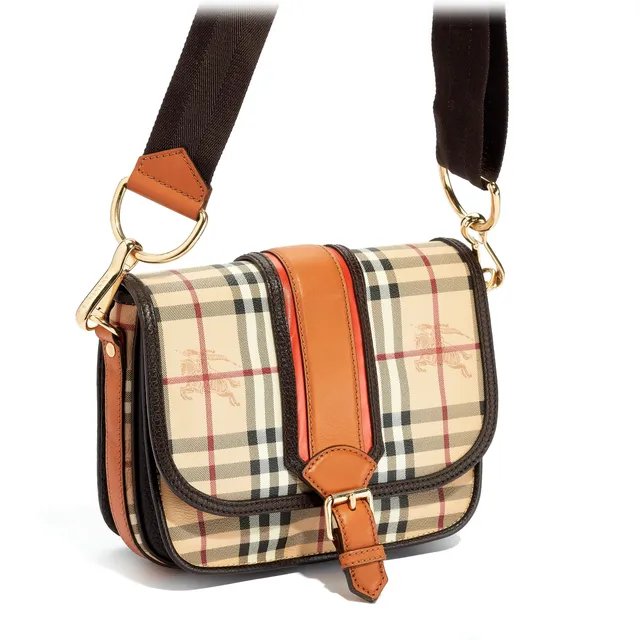 Burberry — Buckle Flap Small Messenger Bag
