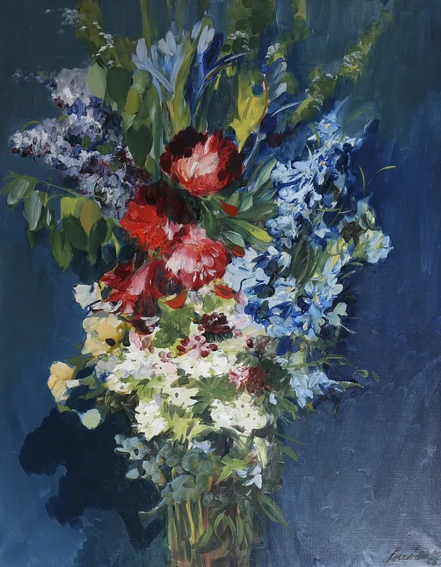 JOSEP MIQUEL SERRANO. Flowers bouquet.