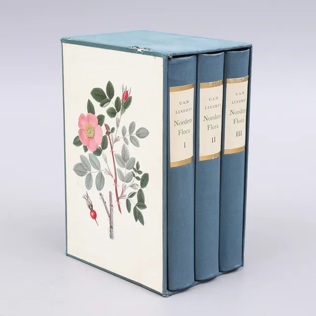 NORDENS FLORA, 1-3, C.A.M Lindman.