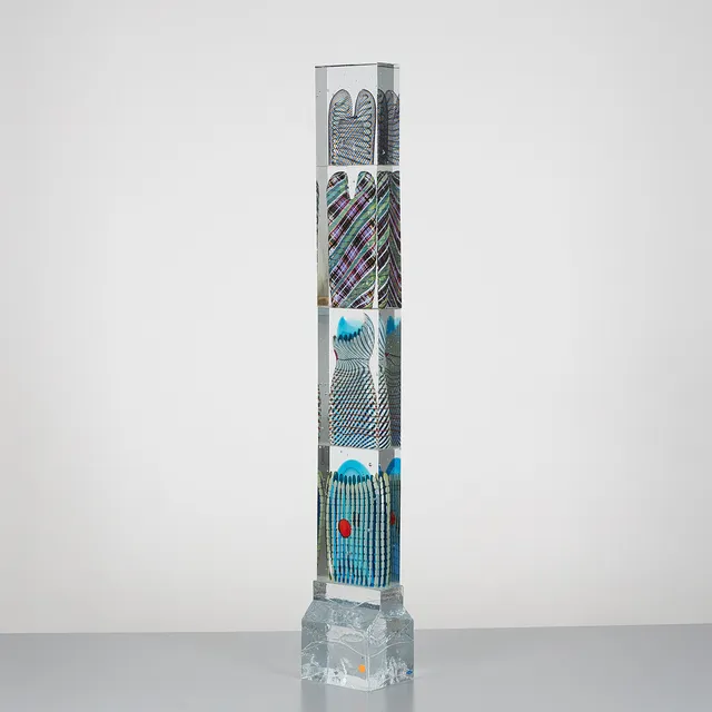 OIVA TOIKKA. GLASSKULPTUR, signerad Oiva Toikka Nuutajärvi Notsjö.