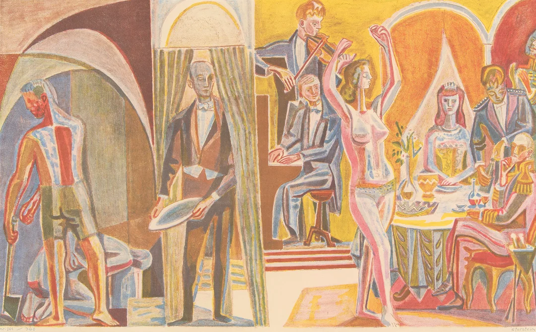 Storstein, Aage — "Salomes dans" 1969 — Kunst/Grafikk — Blomqvist