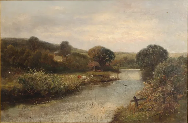 FREDERICK CARLTON. 1833-1909, Olja på duk, England, signerad, 1800-tal.