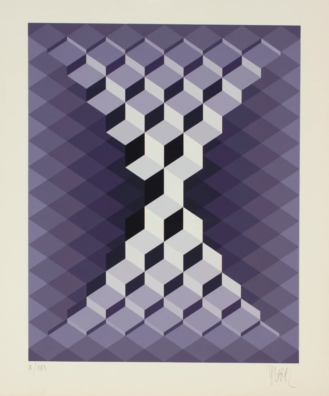 Yvaral, Jean-Pierre — Komposisjon, — Kunst/Grafikk — Blomqvist