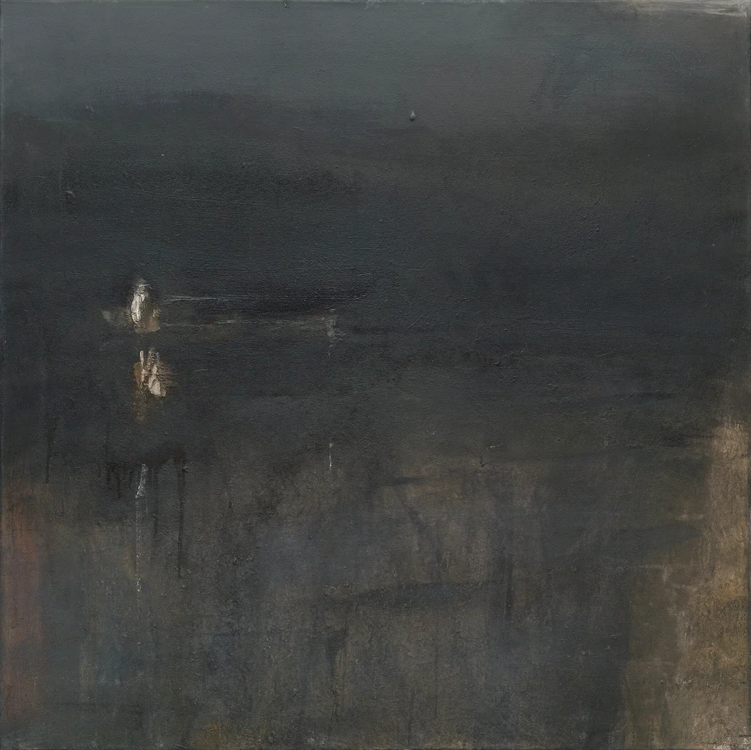 Opdahl, Ørnulf — "Urnes" 1997 — Kunst/Maleri — Blomqvist