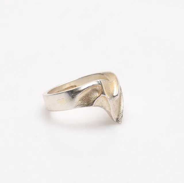 BJÖRN WECKSTRÖM. Ring, silver, Lapponia, Finland 1998.