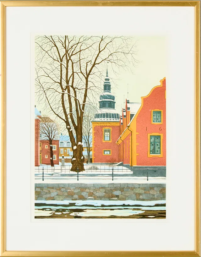 CARIN AX. "I kvarteret Kaniken, Uppsala".