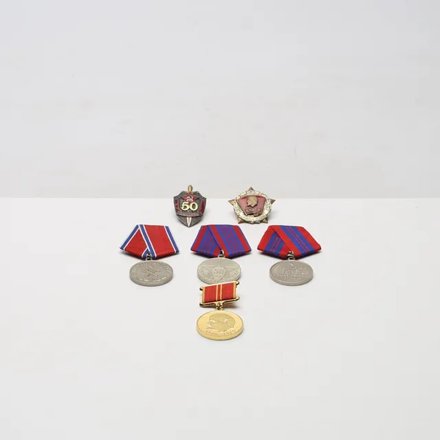 MEDALJER och MÄRKE, Sovjet.