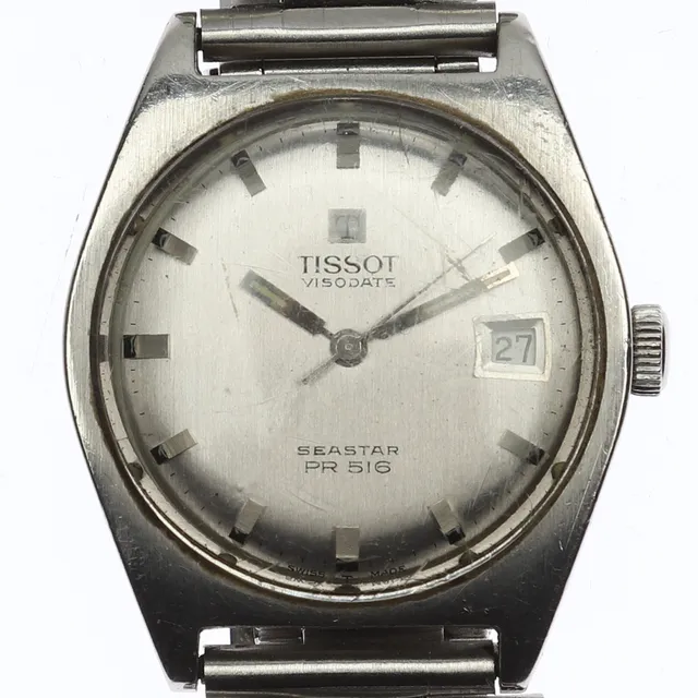 ARMBANDSUR, stål, Tissot Visodate Seastar PR 516.
