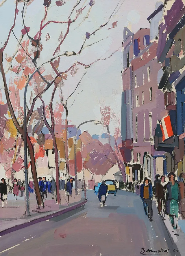 RAMÓN BARNADAS. Urban view.