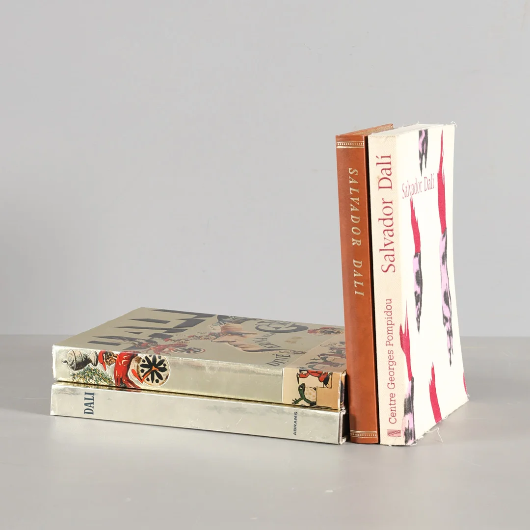 KONSTBÖCKER, 4 st. Salvador Dali. — Books — Stockholms Auktionsverk Helsingborg