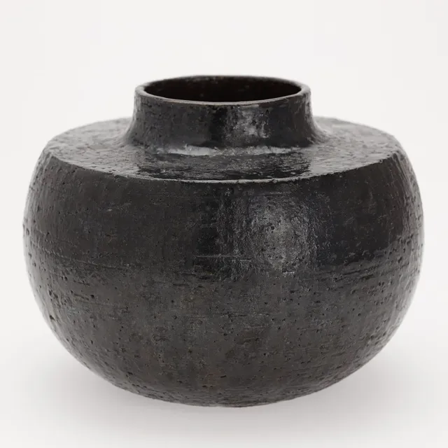 EIGIL HINRICHSEN (1921-1999). Vase, eget værksted, stentøj, Danmark.