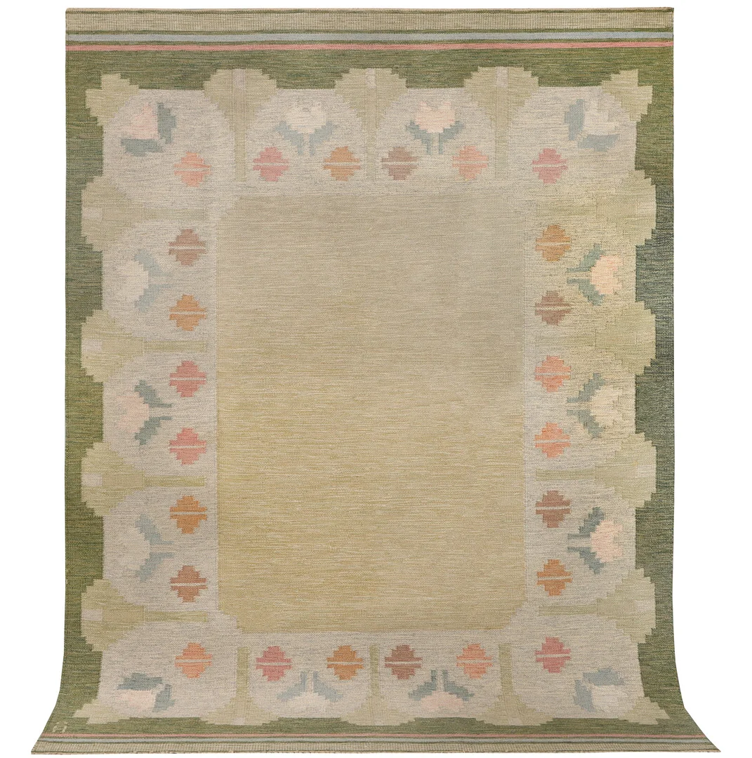 ANNA-JOHANNA ÅNGSTRÖM. Matta, röllakan, 236X168 cm. — European Carpets & Textiles — Formstad Auktioner