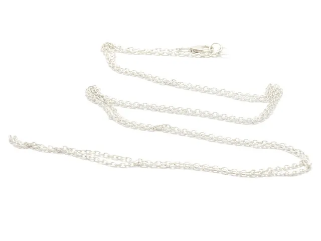 Kedja Silver 925 7,3g längd 95cm bredd 2mm, karbinlås