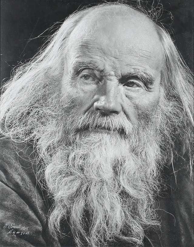 PER FORSELL. Gelatin silver photograph, signed o dated 1965.