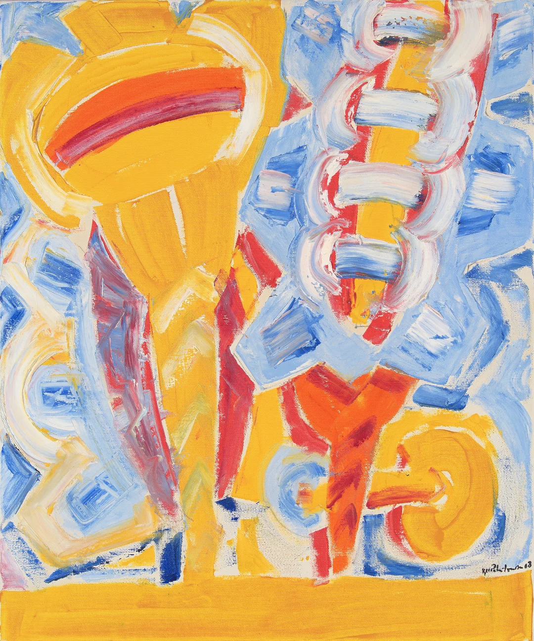 Pahr-Iversen, Kjell — Uten tittel, 2008 — Kunst/Maleri — Blomqvist