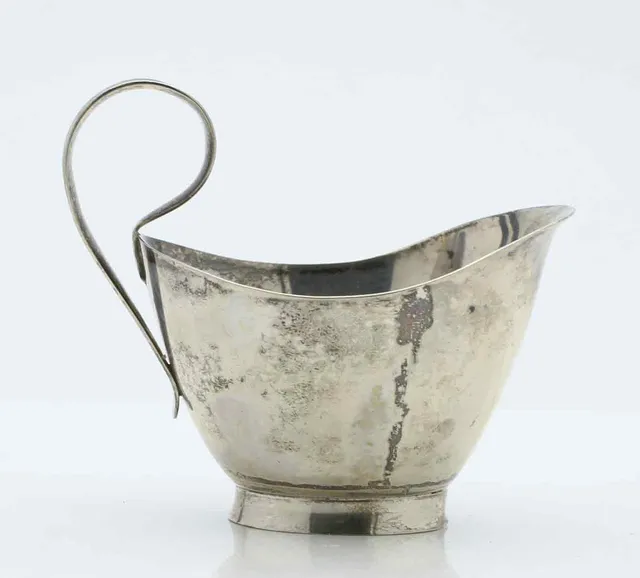 GRÄDDSNIPA, silver, Hudiksvall, Öbergs Guldsmedsaffär, 1959.