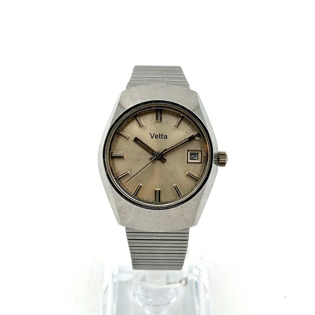 VETTA, armbandsur, 1960/70-tal, manuell, stål.
