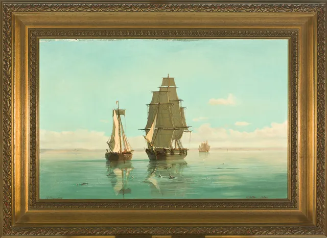 Bennetter, Johan Jakob — Maritimt motiv, 1860