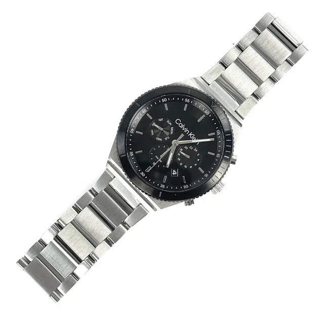 CALVIN KLEIN. Armbandsur, "Fearless", Quartz, stål, i originalförpackning.