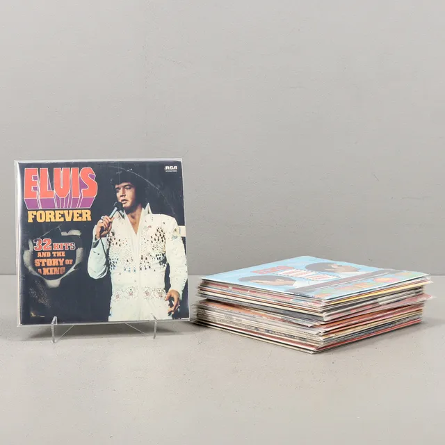 VINYLSKIVOR 27 stycken Elvis Presley.