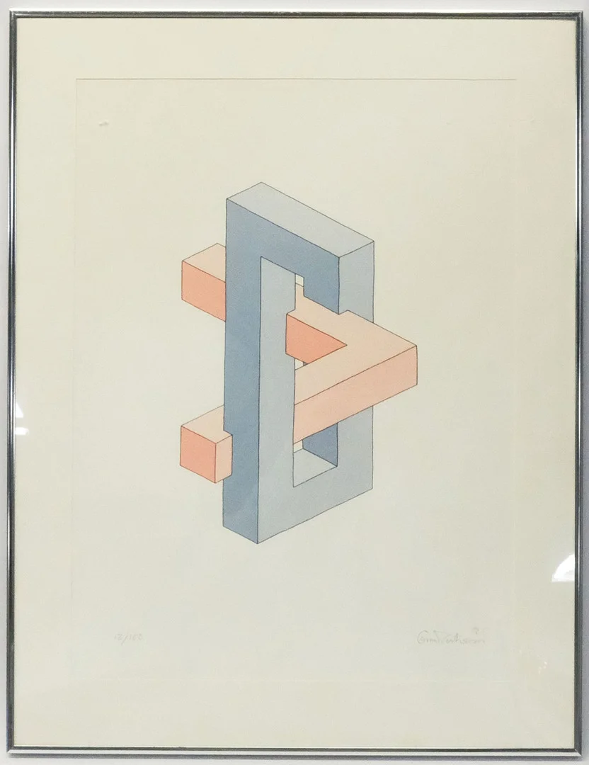 OSCAR REUTERSVÄRD. LITOGRAFI. — Engravings & Prints — Björnssons Auktionskammare
