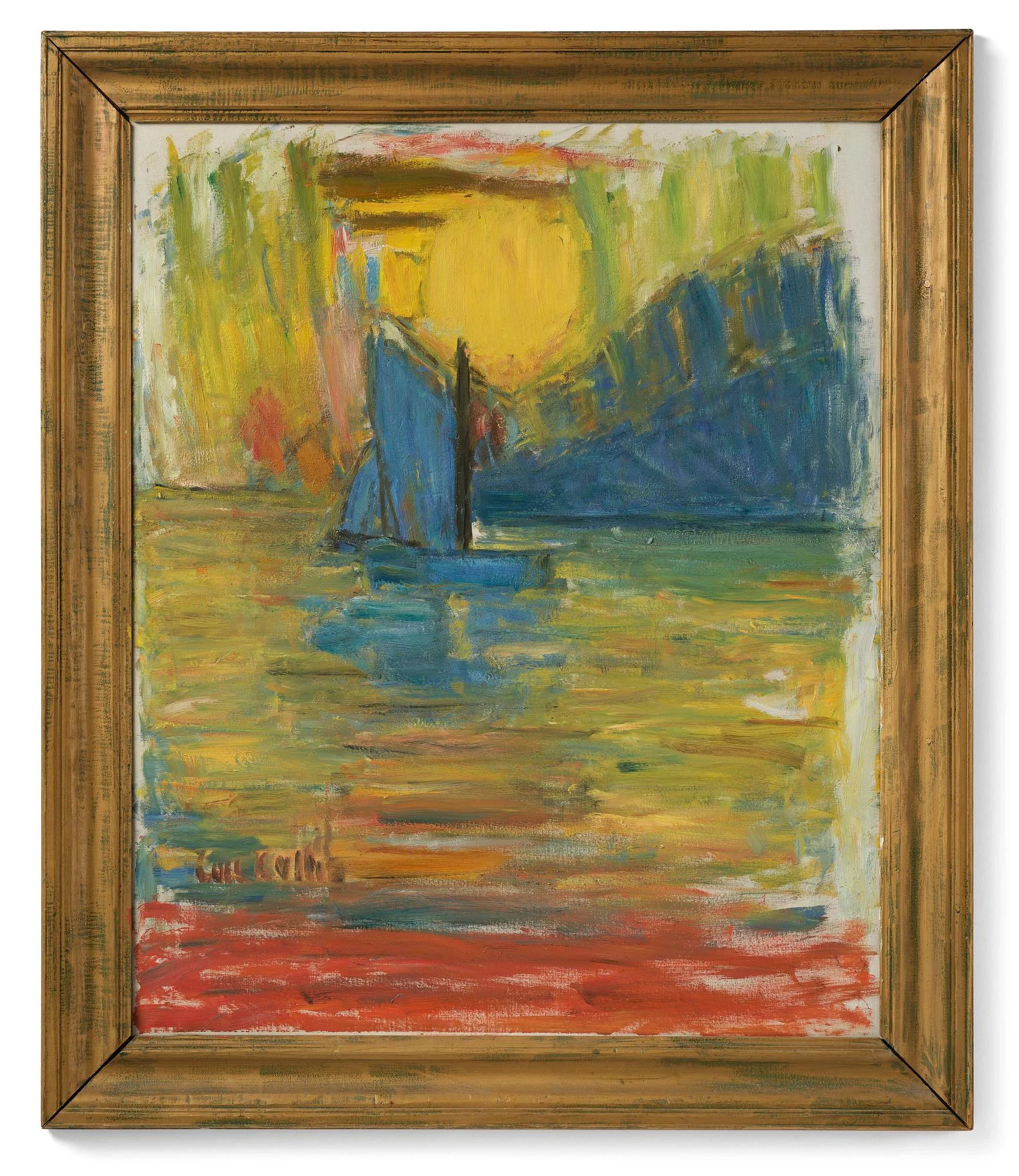 Carl Kylberg, "Morgon i hamn". — Bukowskis
