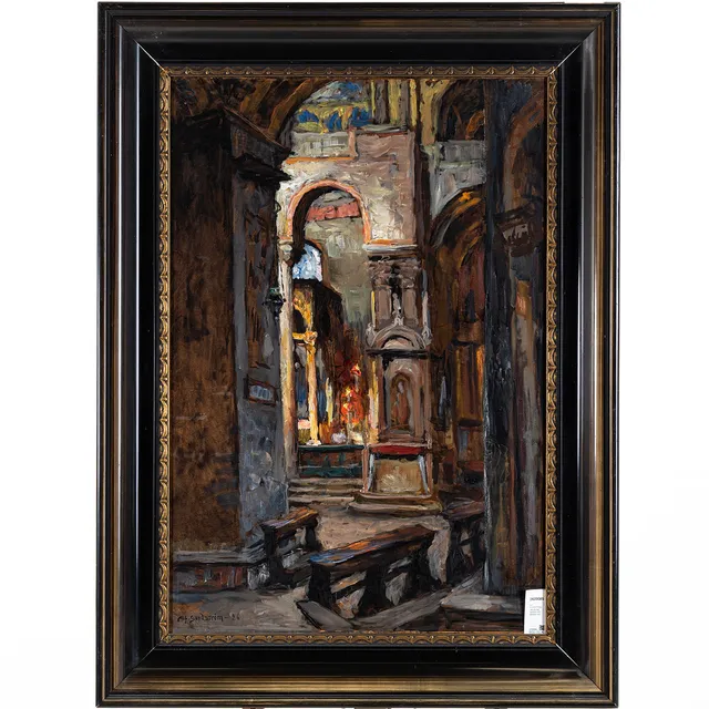 ALF SUNDSTRÖM. Olja på duk, signerad och daterad 1926.