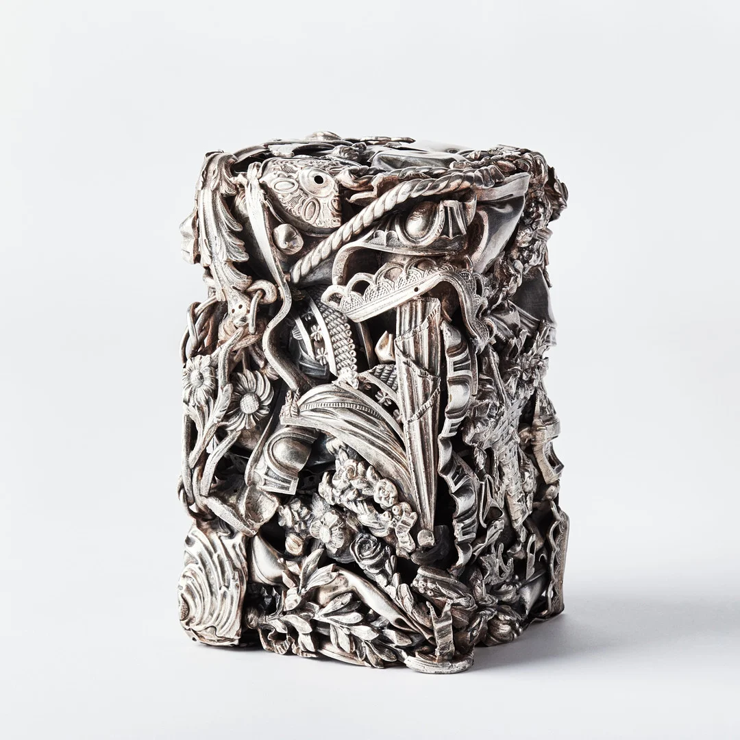 CÉSAR BALDACCINI. "Compression d'Orfèvrerie". — Sculptures & Bronzes — Stockholms Auktionsverk Fine Art