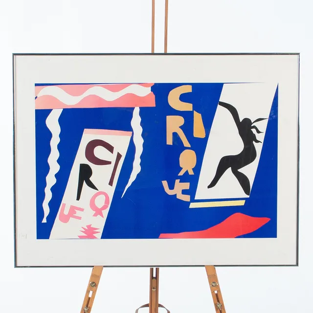 HENRI MATISSE. EFTER. Plansch, "Album Jazz, Le Cirque".