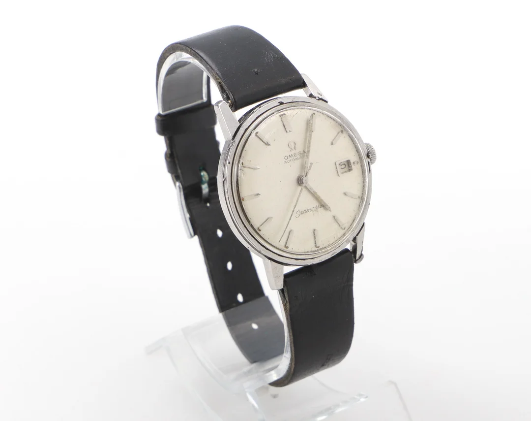 Omega. 'Seamaster Automatic' vintage men's watch with steel case, 1960s — Watches and clocks/Men’s watches — Lauritz