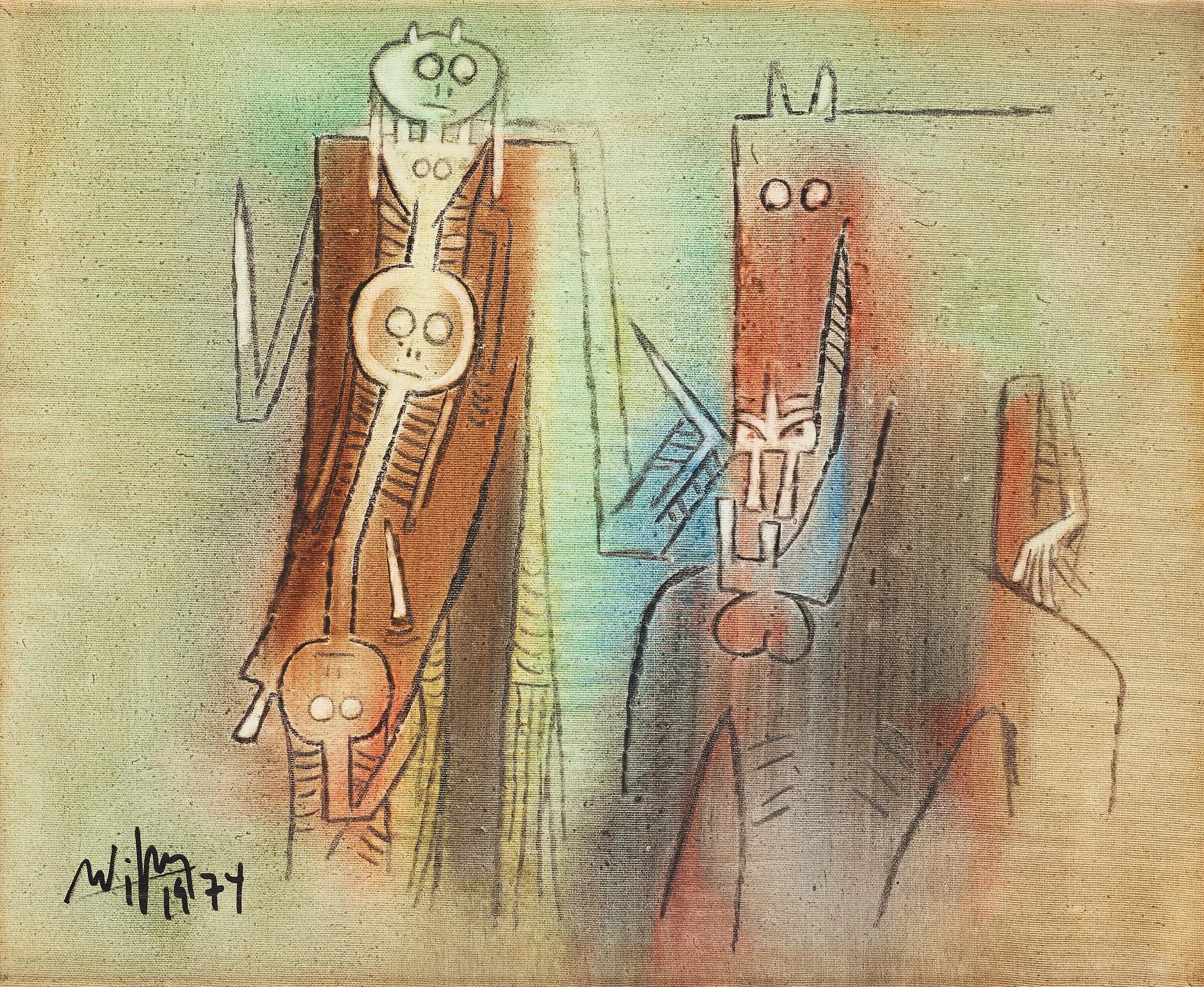 Wifredo Lam, Utan titel. — Bukowskis