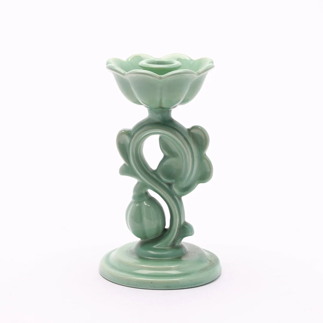 ARTHUR PERCY. Ljusstake, Gefle, modell 2853. — Candlesticks — Uppsala Auktionskammare