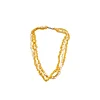 DREIREIHIGE PERLEN-HALSKETTE. — Necklace — Auktionshaus Stuber's Hammerschlag