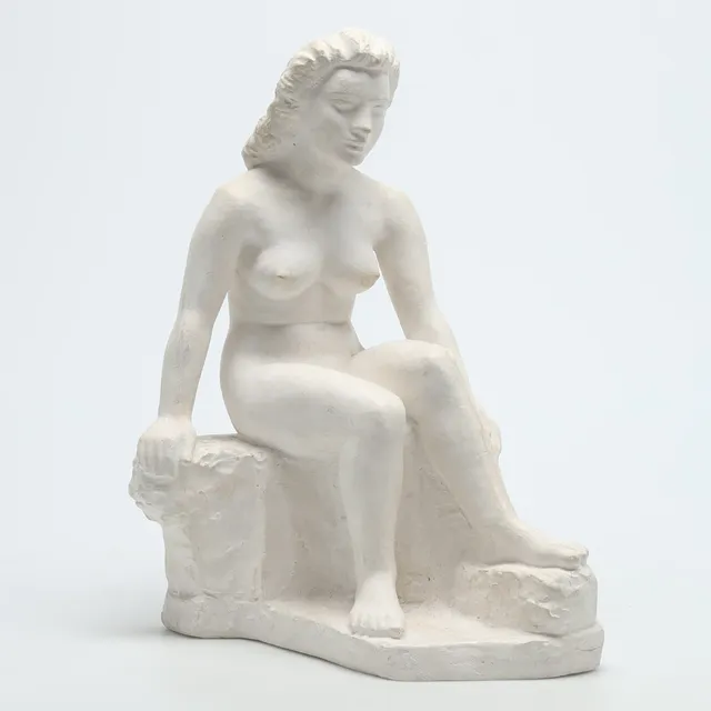 DAVID WRETLING (1901-1986). Skulptur i gips.