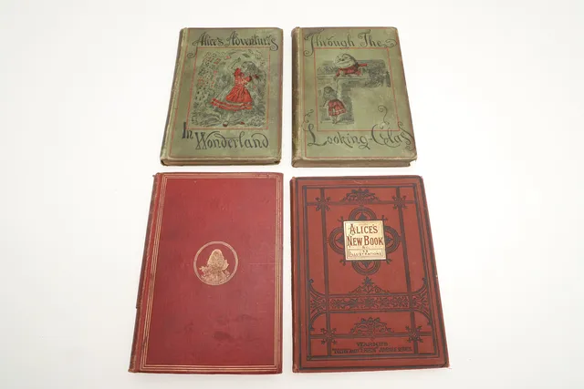 LEWIS CARROLL. Alice's Adventures in Wonderland, Thirtieth Thousand, 1872, and two others by the same (4).