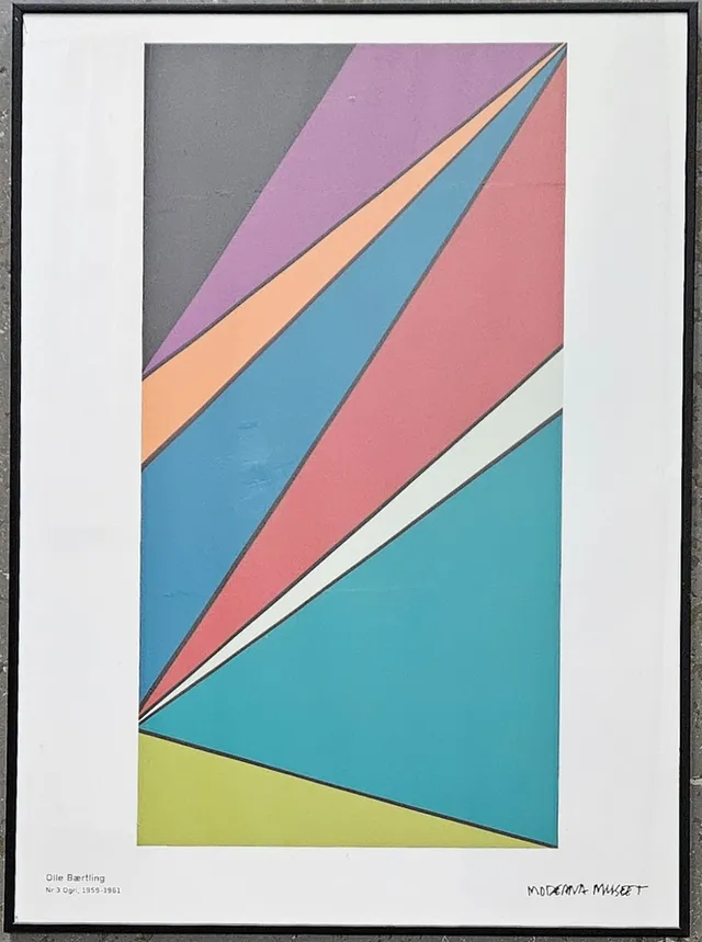 OLLE BAERTLING. EFTER. Nr. 3 Ogri, 1959-1961. Tryck, Moderna museet.