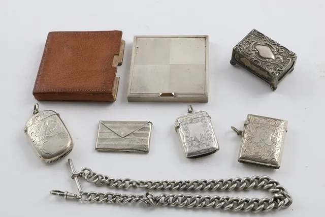 MISCELLANEOUS SILVER:-.