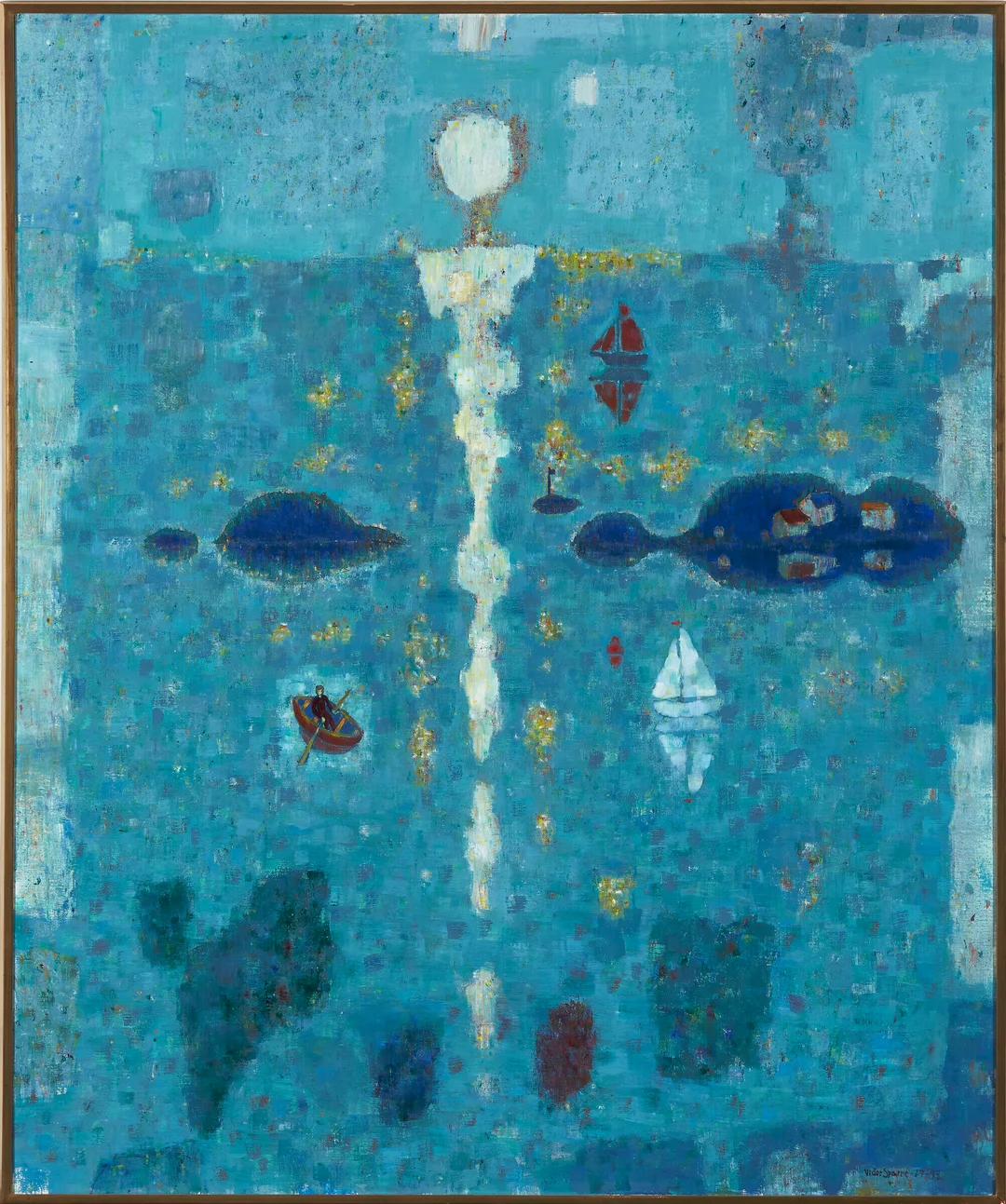 Sparre, Victor — "Himmel og hav" 1973-93 — Kunst/Maleri — Blomqvist