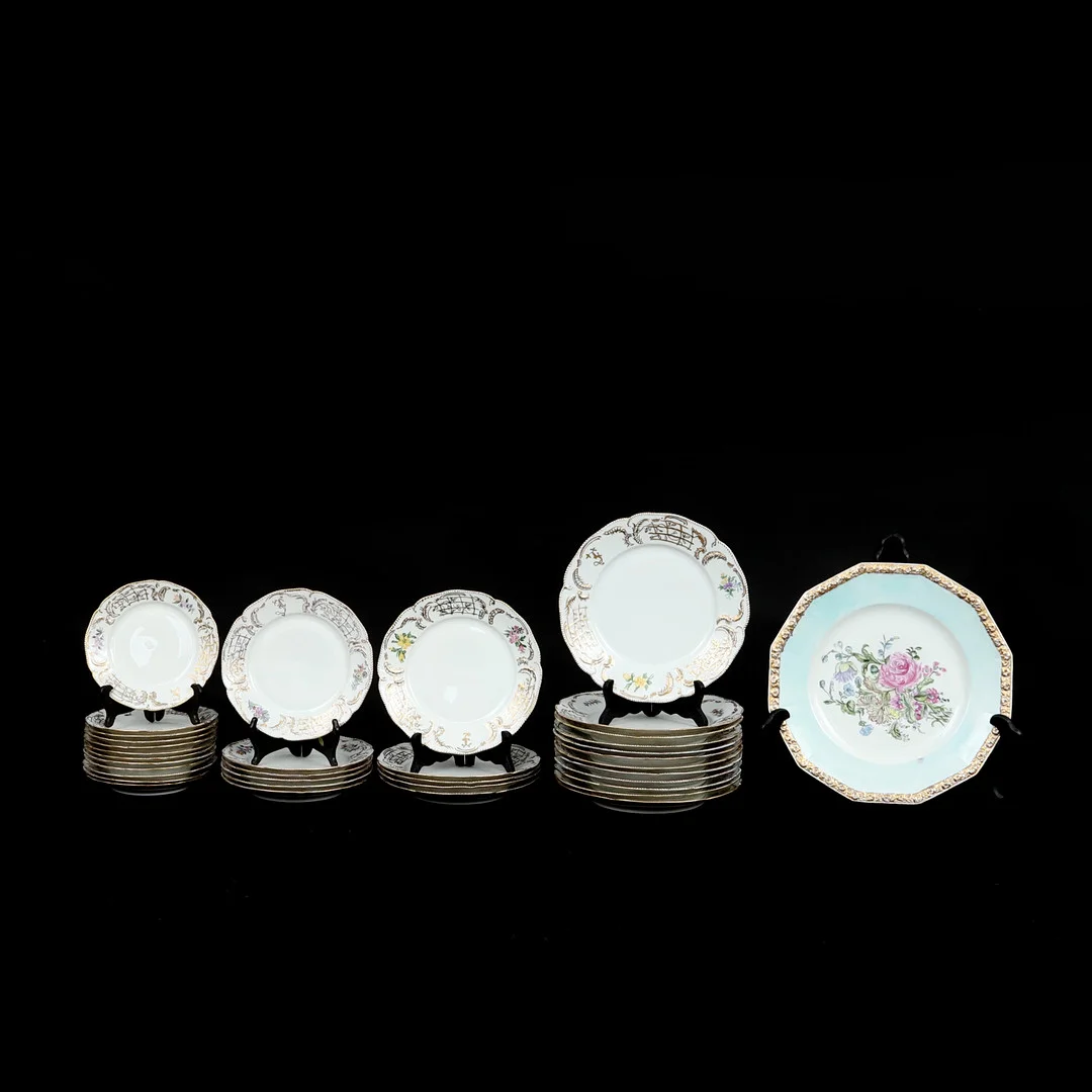 SERVISDELAR, 36 delar, Rosenthal. — European — Garpenhus Auktioner