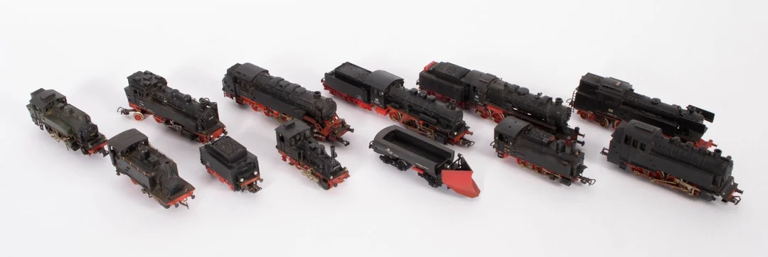 Collection of steam locomotives, etc. scale H0 (11) — Hobby and collectibles/Toys — Lauritz
