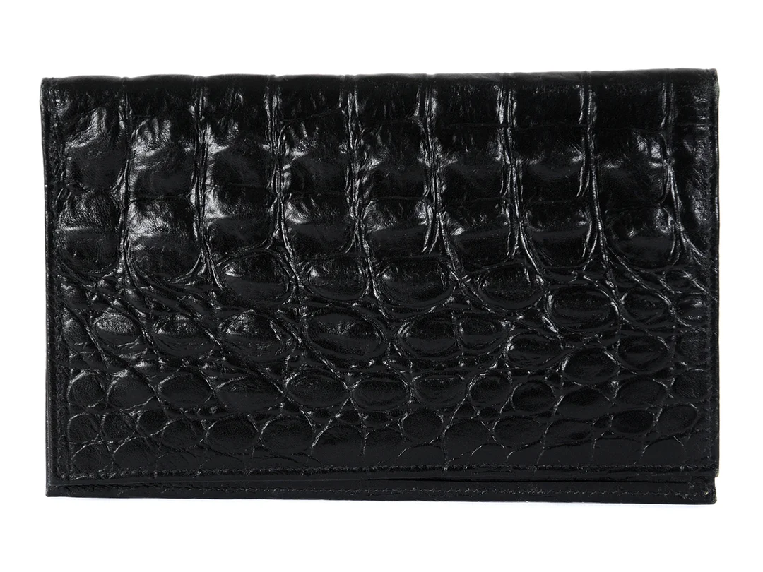 PLÅNBOK, MULBERRY, svart präglat läder, 11x 17,5cm, sedel, 8st kontokortsfack. — Accessoarer/Plånböcker — Kaplans