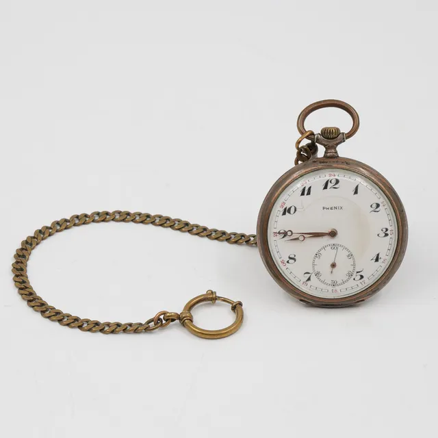 FICKUR, PHENIX "PARIS 1900" SILVER, 1920/1930-TAL.
